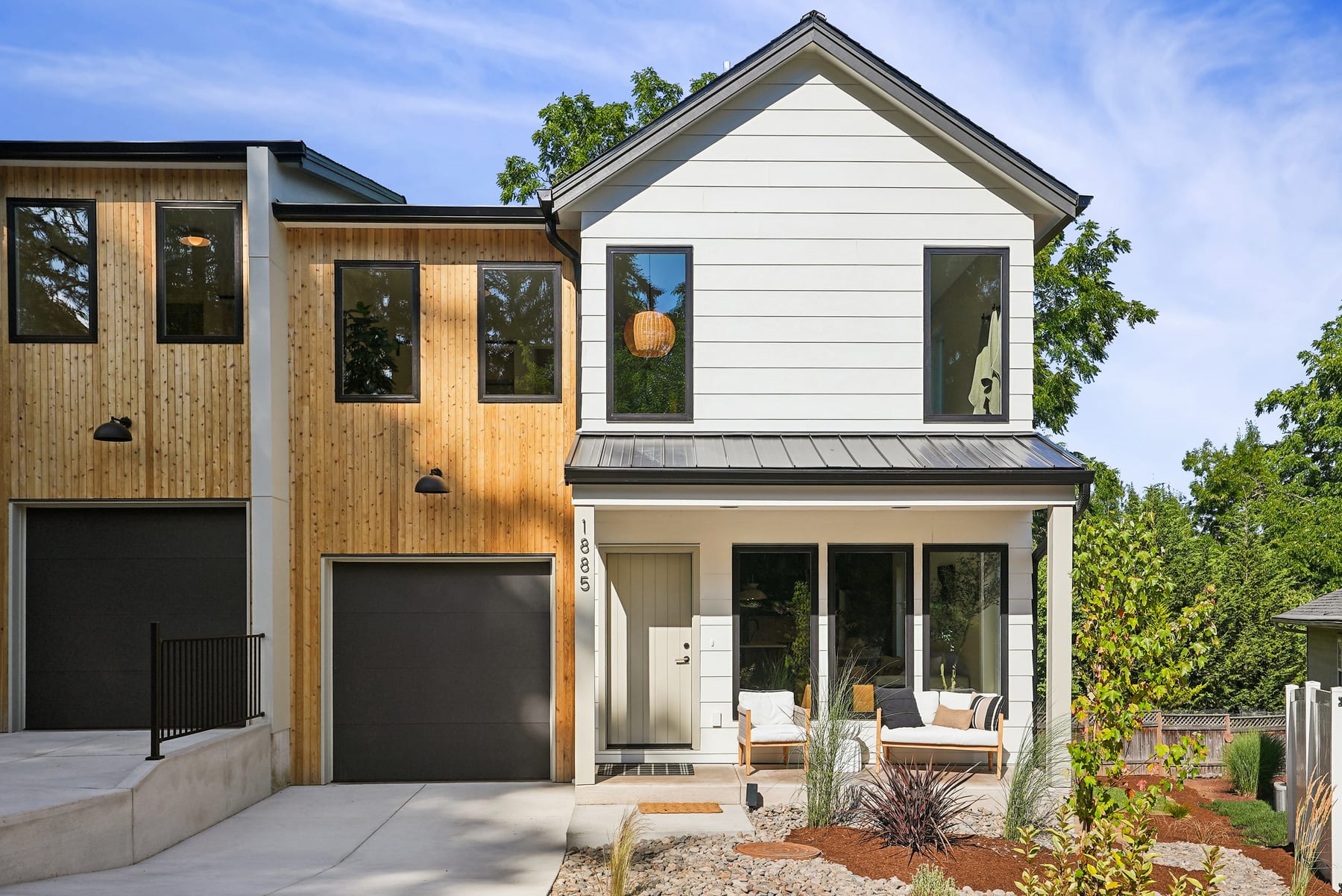 Street view — twin units